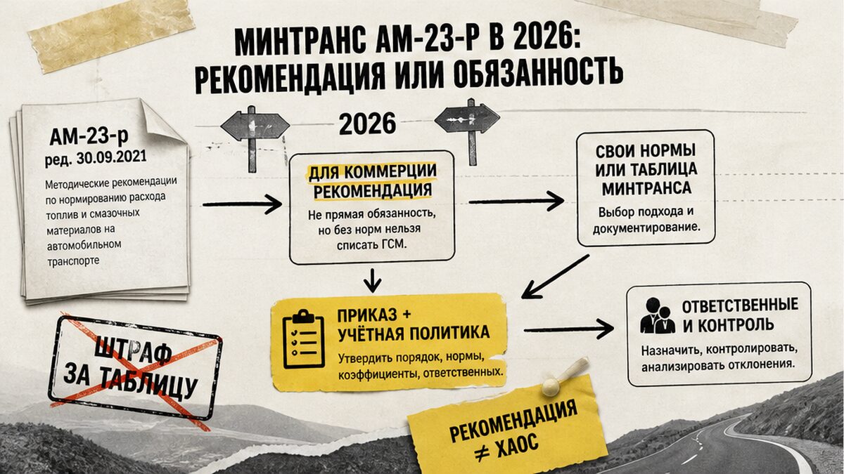 Схема: АМ-23-р в 2026 — рекомендация или обязанность для коммерции