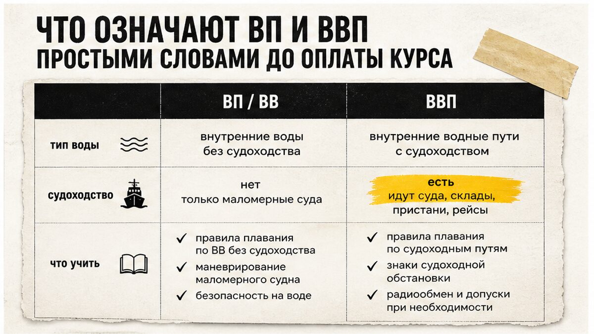 Таблица: что означают ВП и ВВП простыми словами до оплаты курса