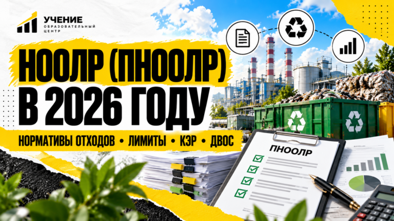 НООЛР в 2026 году: кому нужны нормативы образования отходов и лимиты