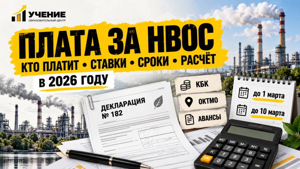 Плата за НВОС_ ставки, сроки и расчёт